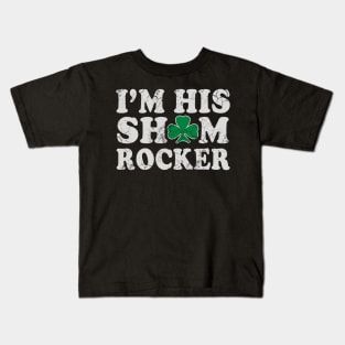 I'm His Shamrocker Couples Irish St Patrick's Day Kids T-Shirt